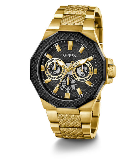 GUESS Mens Gold Tone 2-Tone Multi-function Watch - GW0636G2 | GUESS ...