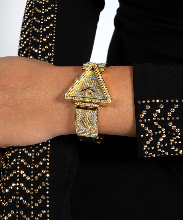 GUESS Ladies Gold Analog Watch GW0644L2 GUESS Watches US