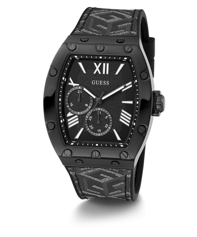 GUESS Mens Black Multi-function Watch