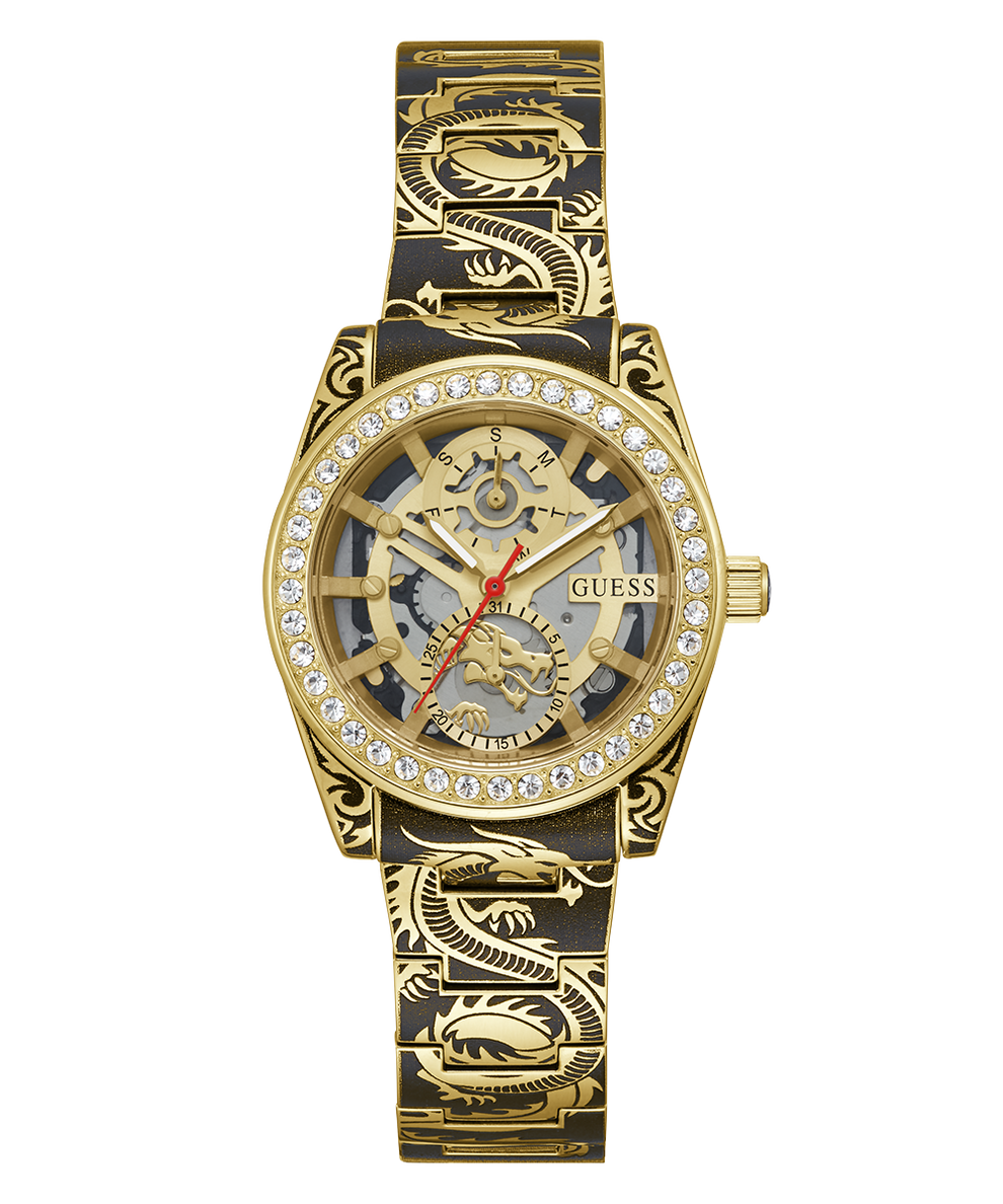 GUESS Ladies Limited Edition Lunar New Year 2-Tone Multi-function Watch