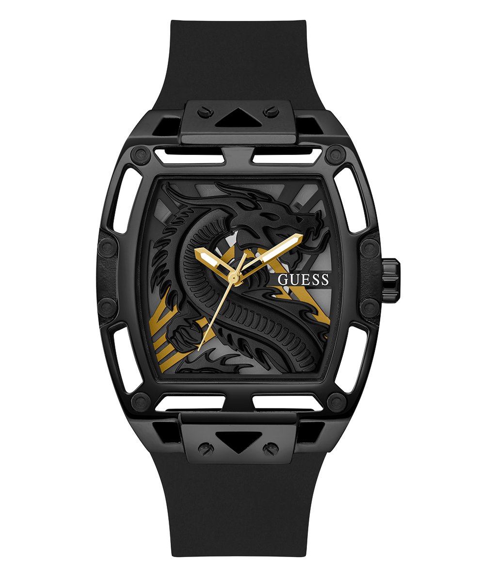 GUESS Mens Limited Edition Lunar New Year Black Analog Watch