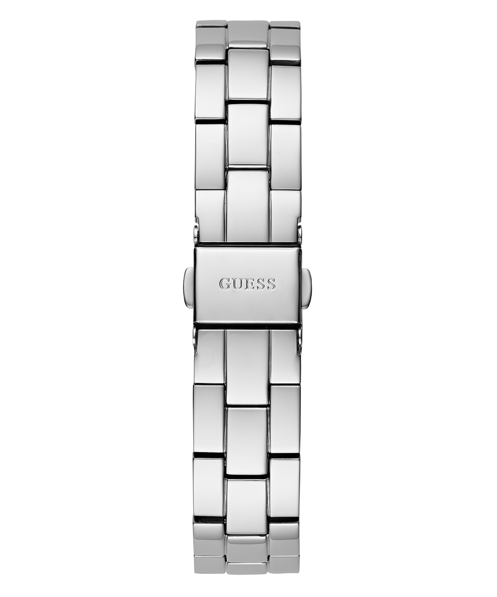 GUESS Ladies Silver Tone Date Watch back view