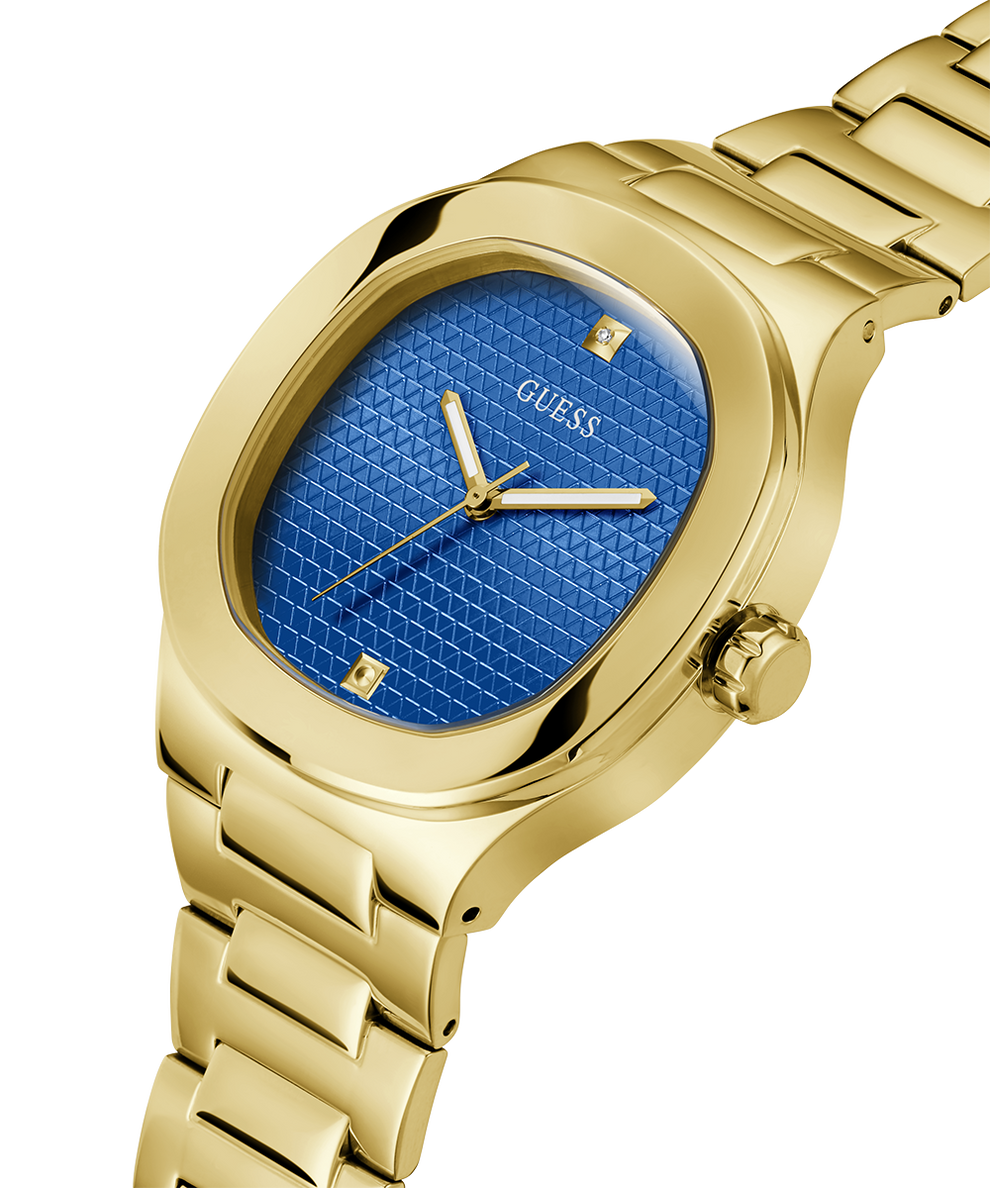 GUESS Mens Gold Tone Analog Watch lifestyle