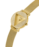 GUESS Ladies Gold Tone Analog Watch lifestyle angle