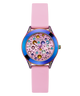 GW0678L3 GUESS Ladies Pink Iridescent Analog Watch