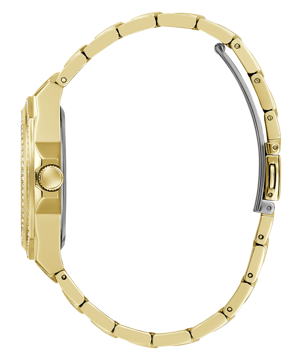 GUESS Ladies Gold Tone Multi-function Watch side view