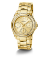 GW0685L2 GUESS Ladies Gold Tone Multi-function Watch angle