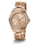 GUESS Ladies Rose Gold Tone Multi-function Watch
