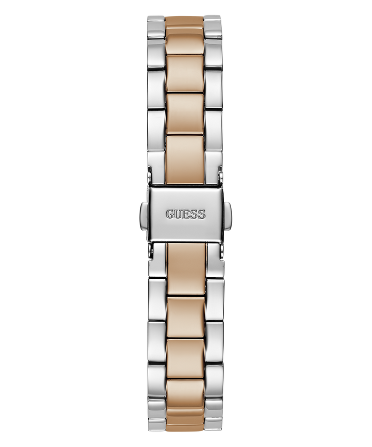 GUESS Ladies 2-Tone Analog Watch back view