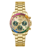 GW0690L4 GUESS Ladies Gold Tone Multi-function Watch