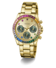 GW0690L4 GUESS Ladies Gold Tone Multi-function Watch angle