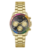 GUESS Ladies Gold Tone Multi-function Watch