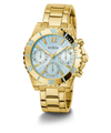 GW0696L2 GUESS Ladies Gold Tone Multi-function Watch angle