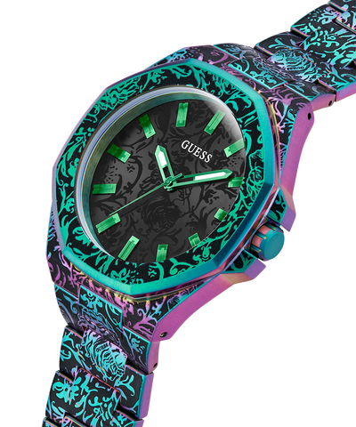 GW0700G3 GUESS Mens Iridescent Analog Watch lifestyle