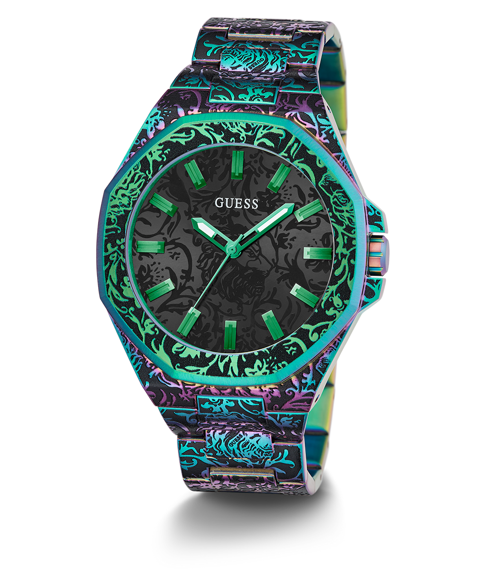 GW0700G3 GUESS Mens Iridescent Analog Watch angle