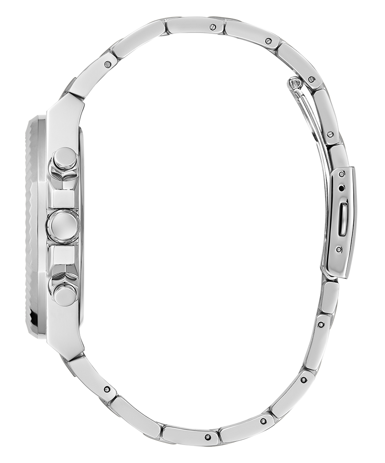 Guess Gents Equity Black Dial, Silver Tone Case & band Multi-Function Watch - GW0703G1 GUESS Guess Gents Equity Black Dial, Silver Tone Case & band Multi-Function Watch - GW0703G1 GUESS