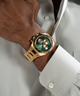 GW0703G2 GUESS Mens Gold Tone Multi-function Watch lifestyle