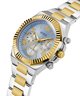 GUESS Mens 2-Tone Multi-function Watch lifestyle angle