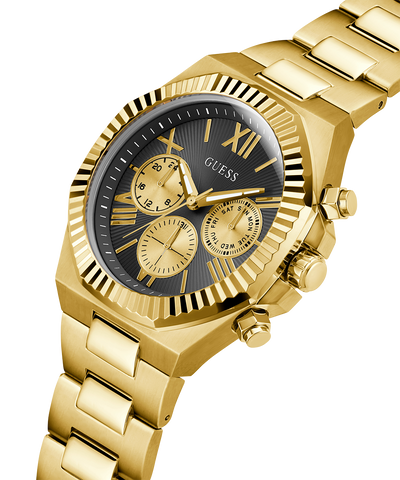 GW0703G5 GUESS Mens Gold Tone Multi-function Watch lifestyle