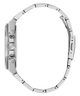 GUESS Mens Equity Silver Tone Multi-function Watch