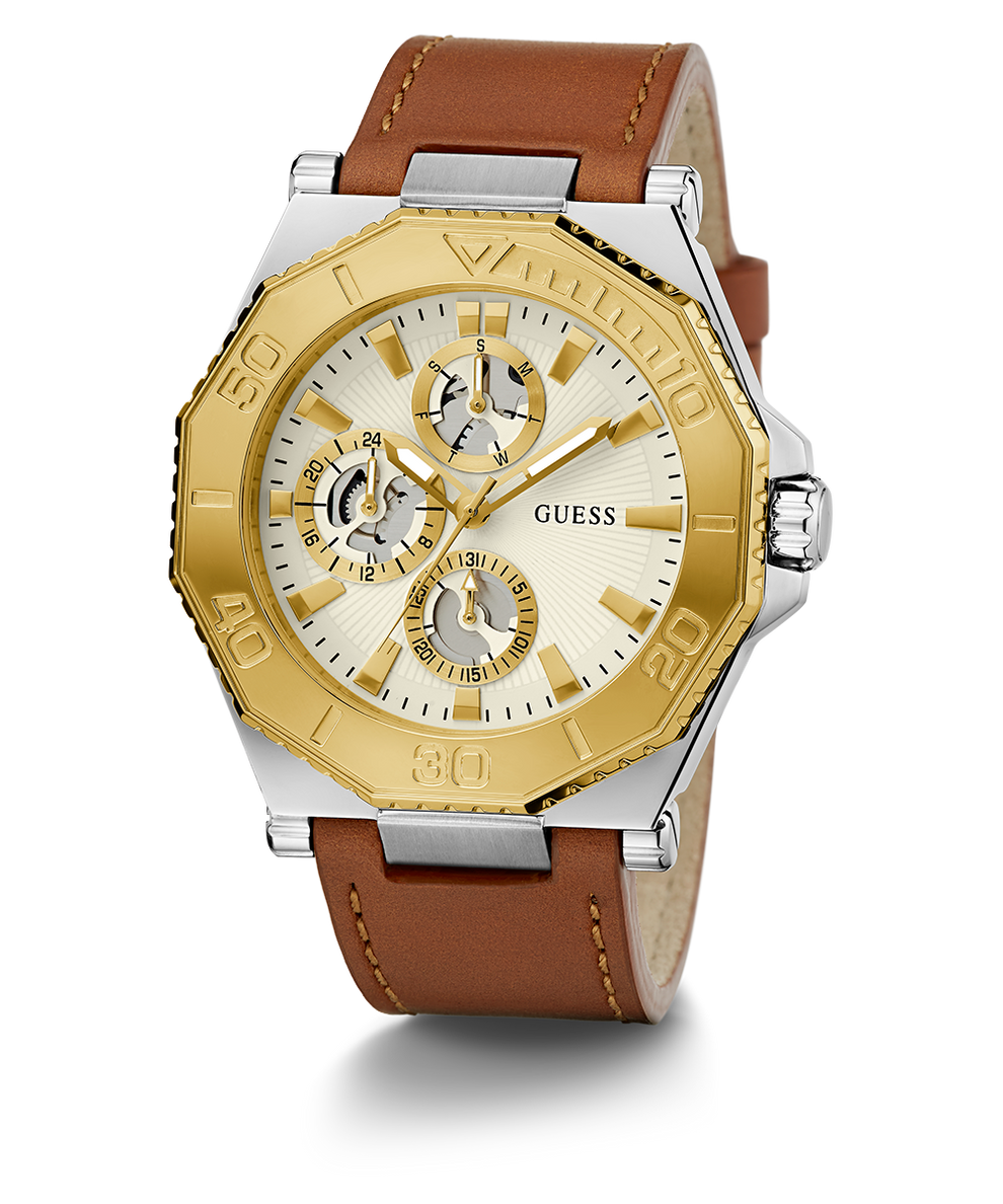 Brown guess watch clearance