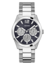 GW0707G1 GUESS Mens Silver Tone Multi-function Watch