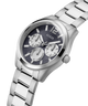 GW0707G1 GUESS Mens Silver Tone Multi-function Watch lifestyle angle