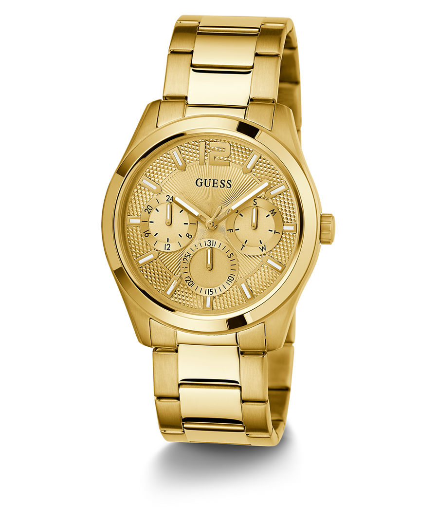 GW0707G3 GUESS Mens Gold Tone Multi-function Watch