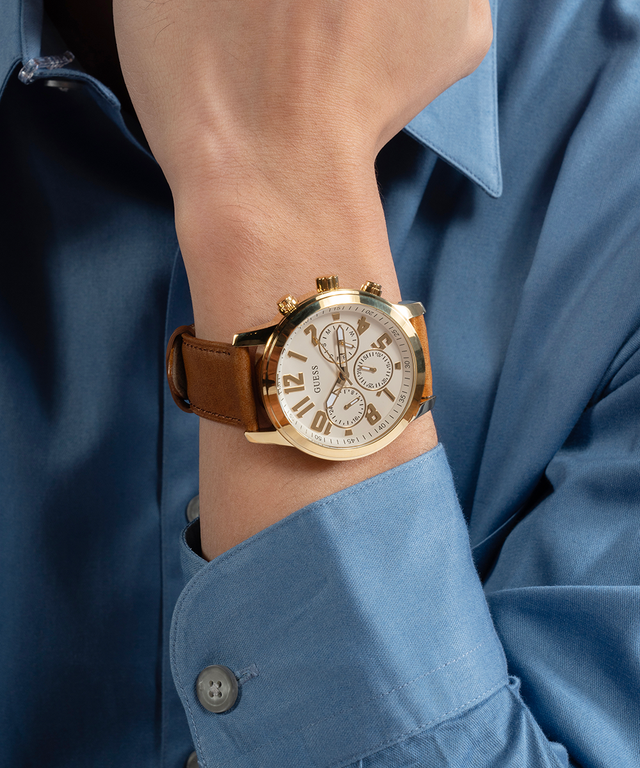 Guess Orologio Analogico Quarzo Uomo Con Cinturino In Pelle 8431242947815 27883067 Guess Orologio Analogico Quarzo Uomo Con Cinturino In Pelle 8431242947815 27883067