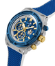 GW0713G1 GUESS Mens Blue 2-Tone Multi-function Watch lifestyle angle