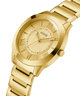 GW0727G1 GUESS Mens Gold Tone Analog Watch lifestyle angle