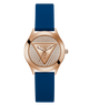 GW0745L4GUESS Ladies Blue Rose Gold Tone Analog Watch