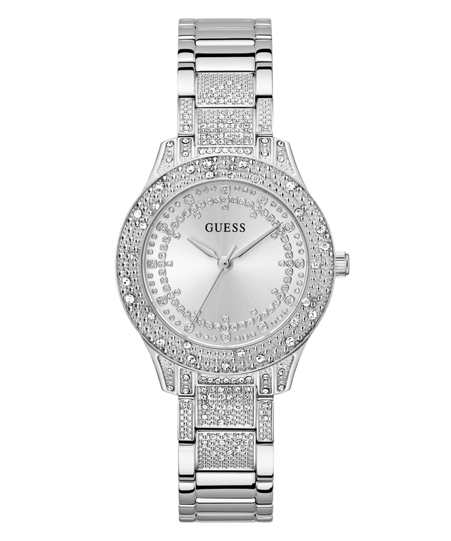 GW0746L1 GUESS Ladies Silver Tone Analog Watch