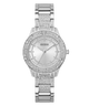 GW0746L1 GUESS Ladies Silver Tone Analog Watch