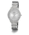 GW0746L1 GUESS Ladies Silver Tone Analog Watch angle