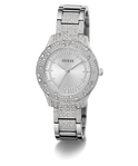 GW0746L1 GUESS Ladies Silver Tone Analog Watch angle