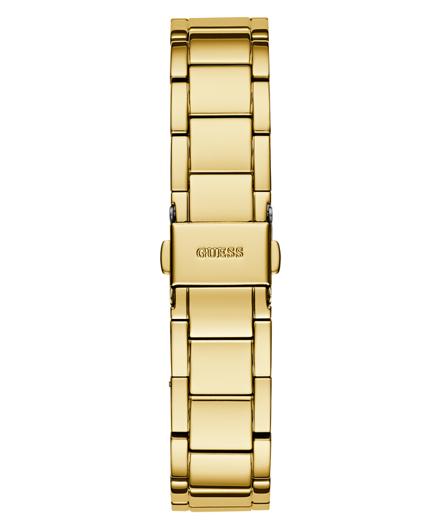 GW0746L2 GUESS Ladies Gold Tone Analog Watch back view