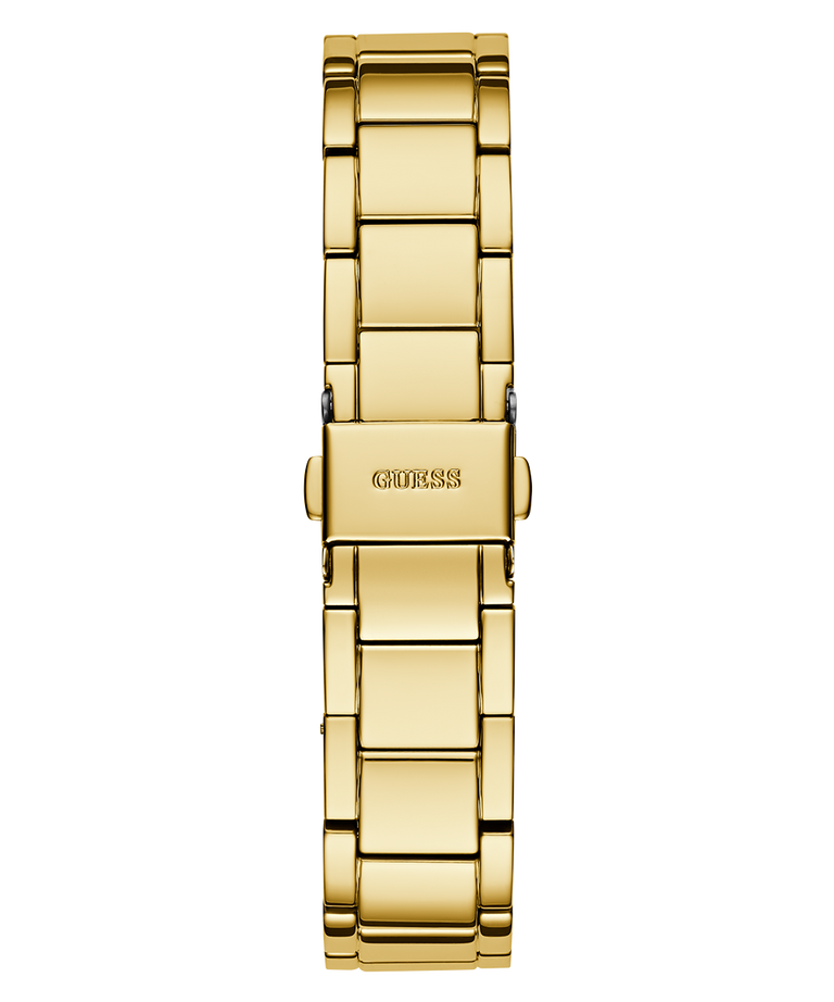 GW0746L2 GUESS Ladies Gold Tone Analog Watch back view