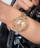 GW0746L2 GUESS Ladies Gold Tone Analog Watch lifestyle