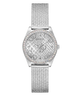 GW0748L1 GUESS Ladies Silver Tone Analog Watch