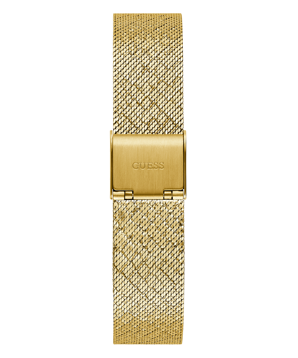 GW0748L2 GUESS Ladies Gold Tone Analog Watch back view