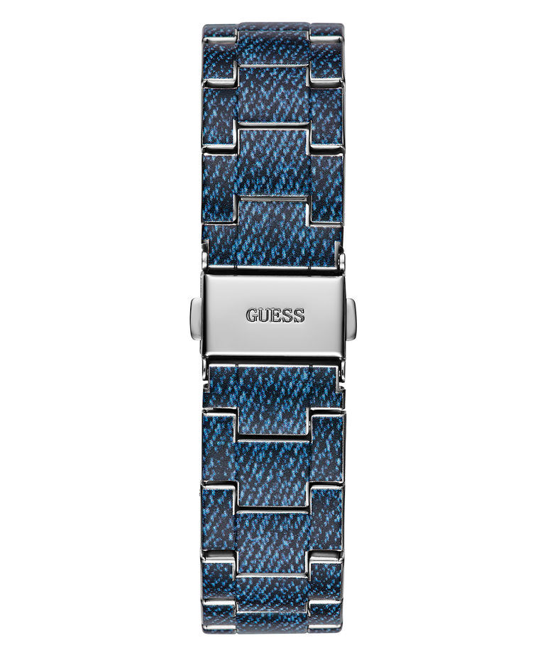 GW0750L1 GUESS Ladies Blue Multi-function Watch back