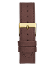 GW0753L3 GUESS Ladies Brown Gold Tone Multi-function Watch back