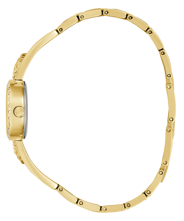 GW0756L2 GUESS Ladies Gold Tone Analog Watch side