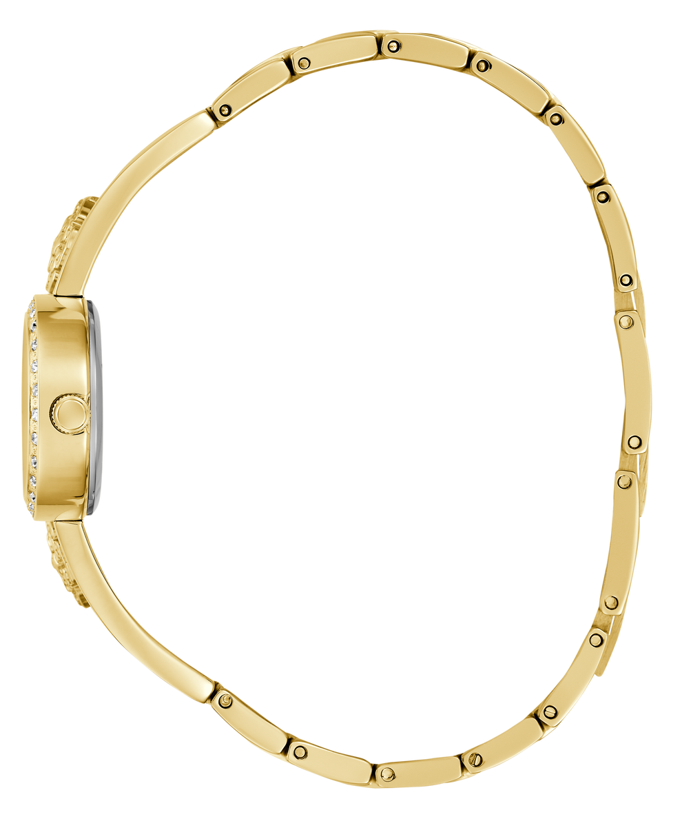 GW0756L2 GUESS Ladies Gold Tone Analog Watch side