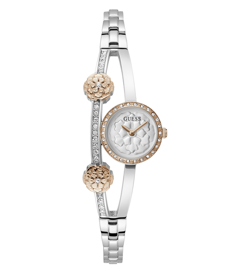 GW0756L3 GUESS Ladies 2-Tone Rose Gold Tone Analog Watch