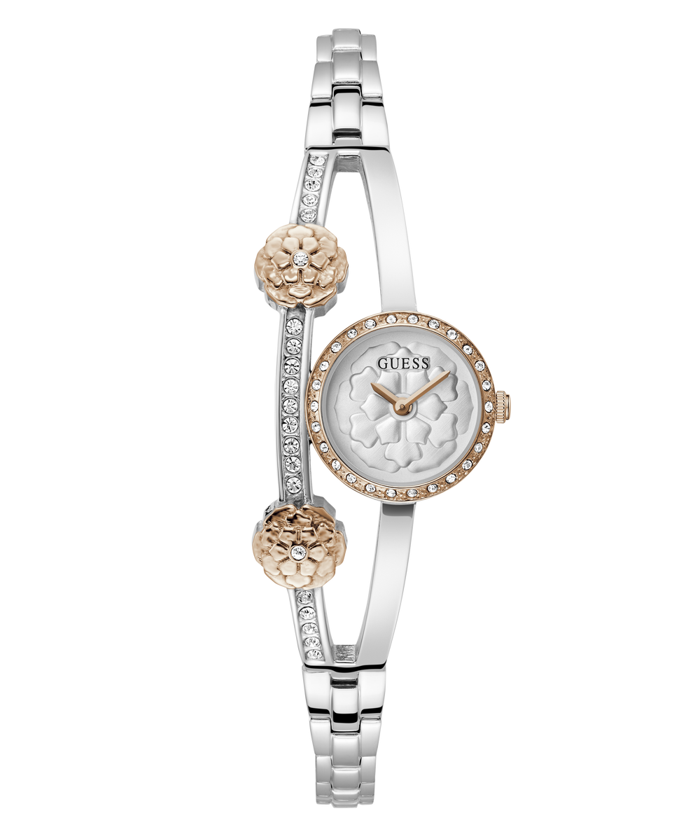 GW0756L3 GUESS Ladies 2-Tone Rose Gold Tone Analog Watch