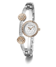 GW0756L3 GUESS Ladies 2-Tone Rose Gold Tone Analog Watch angle