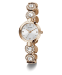 GW0757L3 GUESS Ladies Rose Gold Tone Analog Watch angle