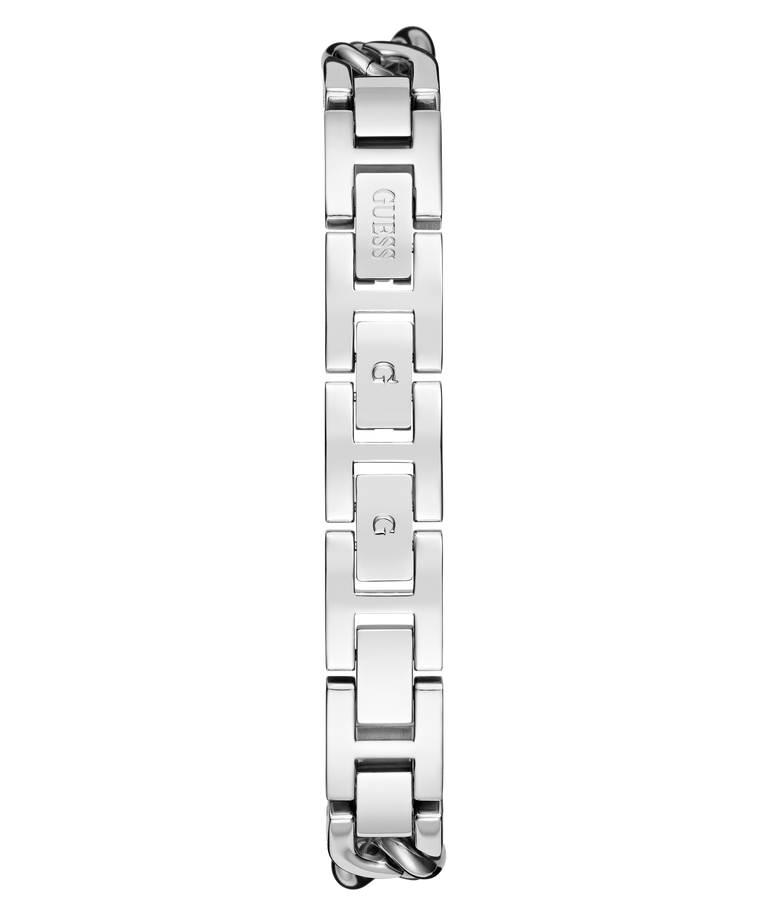 GW0758L1 GUESS Ladies Silver Tone Analog Watchback